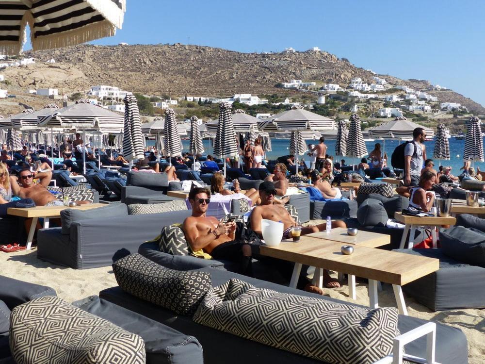 Magical Ornos! Beach House!Beach 1' Walk-Mykonos Town 2Km Exterior foto